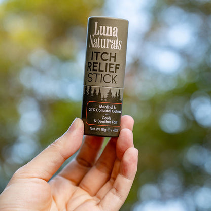 Luna Naturals - Anti - Itch Balm | Menthol &amp; Colloidal | 1 Pack - 18g - The Look and Co