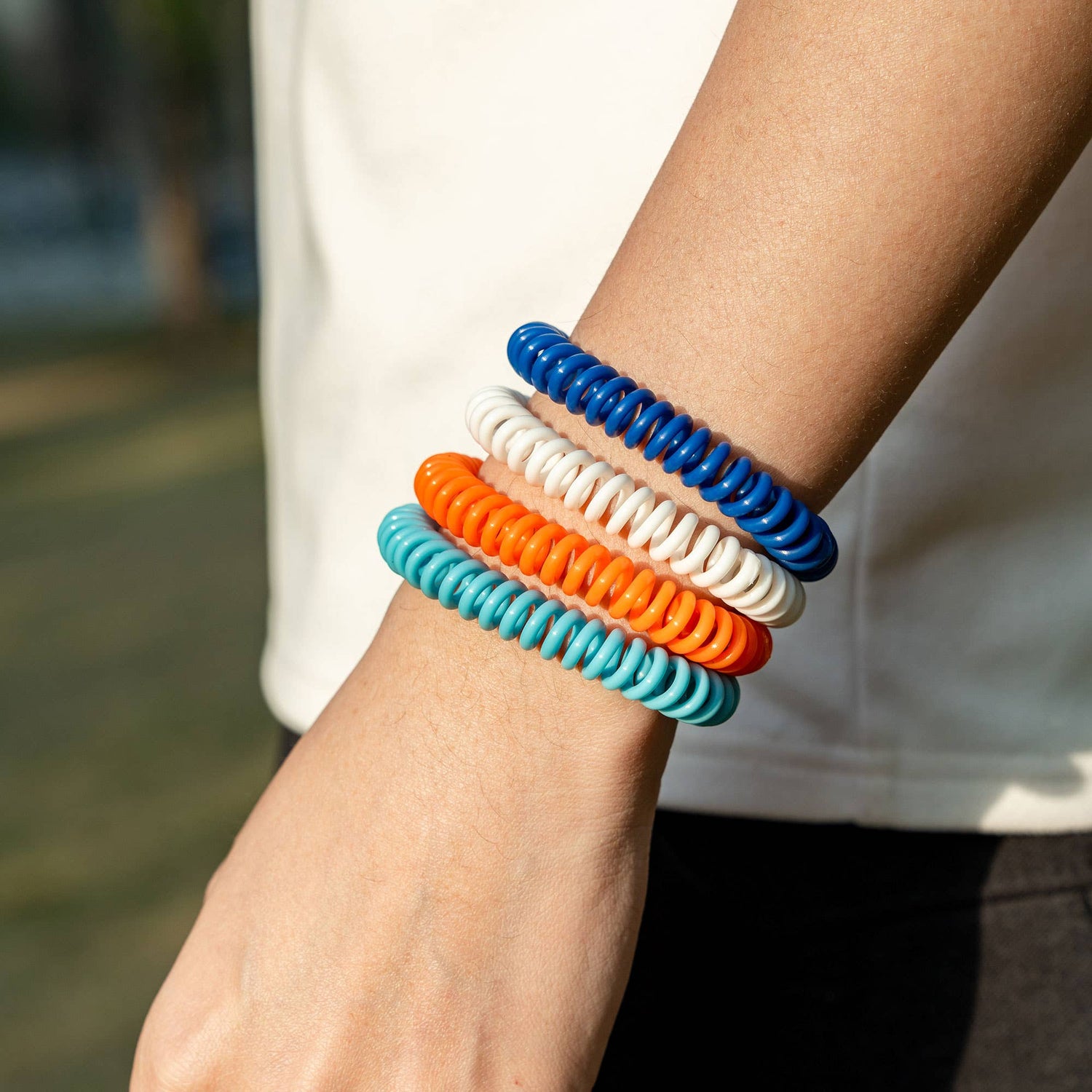 Luna Naturals - Mosquito Repellent Bracelet | Natural Scent | 12 Pack - The Look and Co