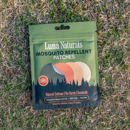 Luna Naturals - Mosquito Repellent Patches | Fresh &amp; Herbal | 90 Pack - The Look and Co
