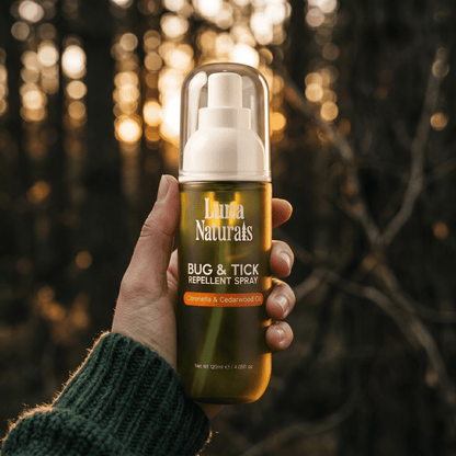 Luna Naturals - Natural Bug &amp; Tick Repellent Spray — Citronella | 120ml - The Look and Co