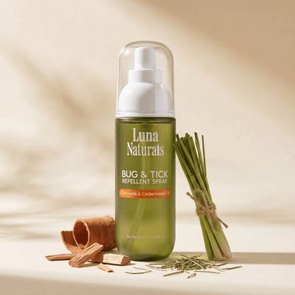 Luna Naturals - Natural Bug &amp; Tick Repellent Spray — Citronella | 120ml - The Look and Co