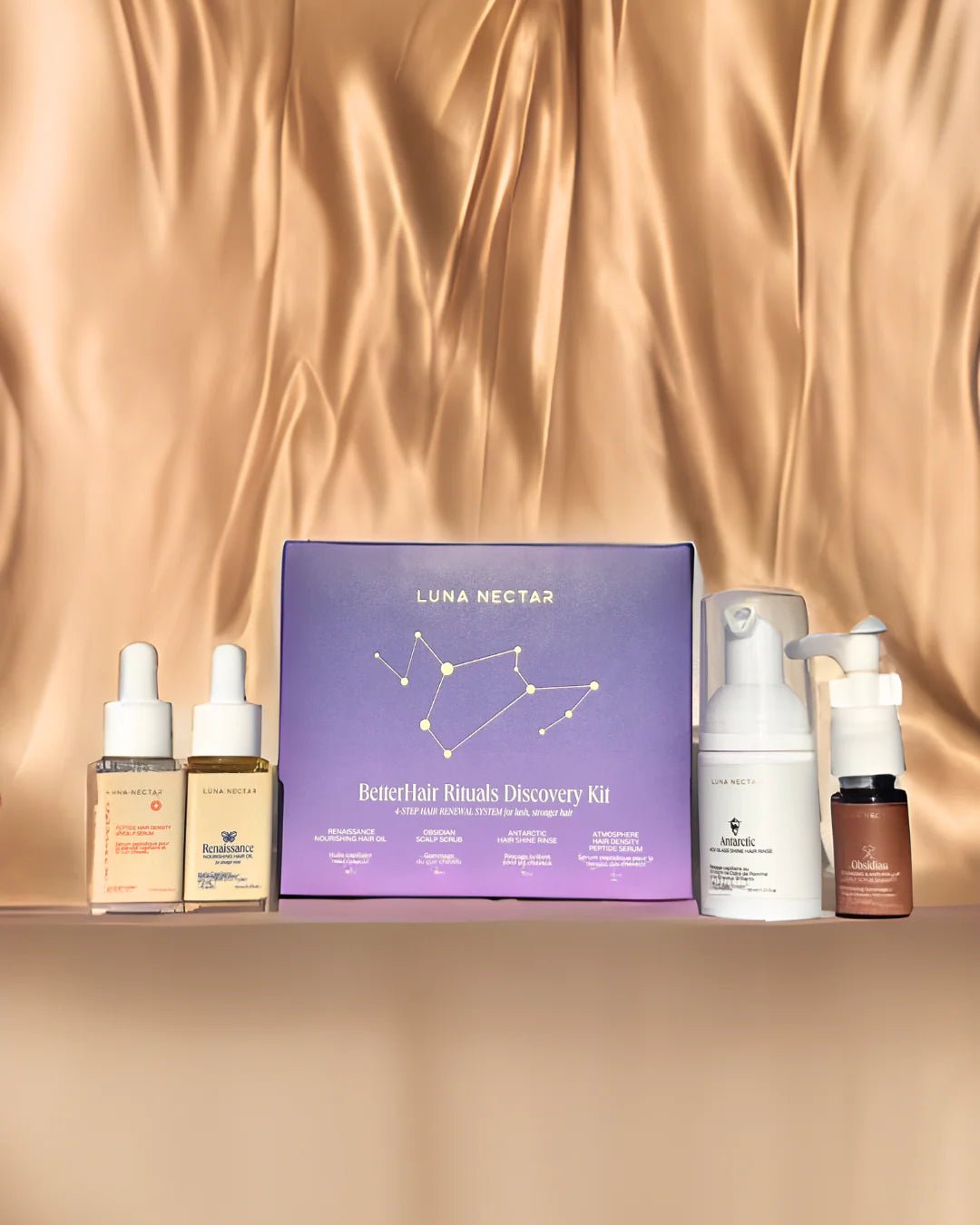Luna Nectar 4 - Step BetterHair Rituals Discovery Kit - The Look and Co