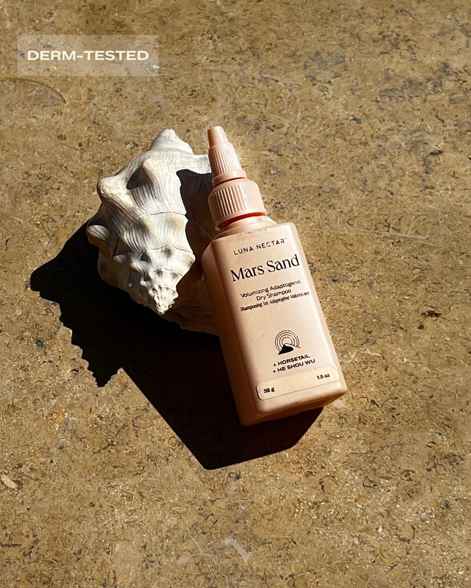 Luna Nectar Mars Sand | Benzene - Free Dry Shampoo Powder - The Look and Co