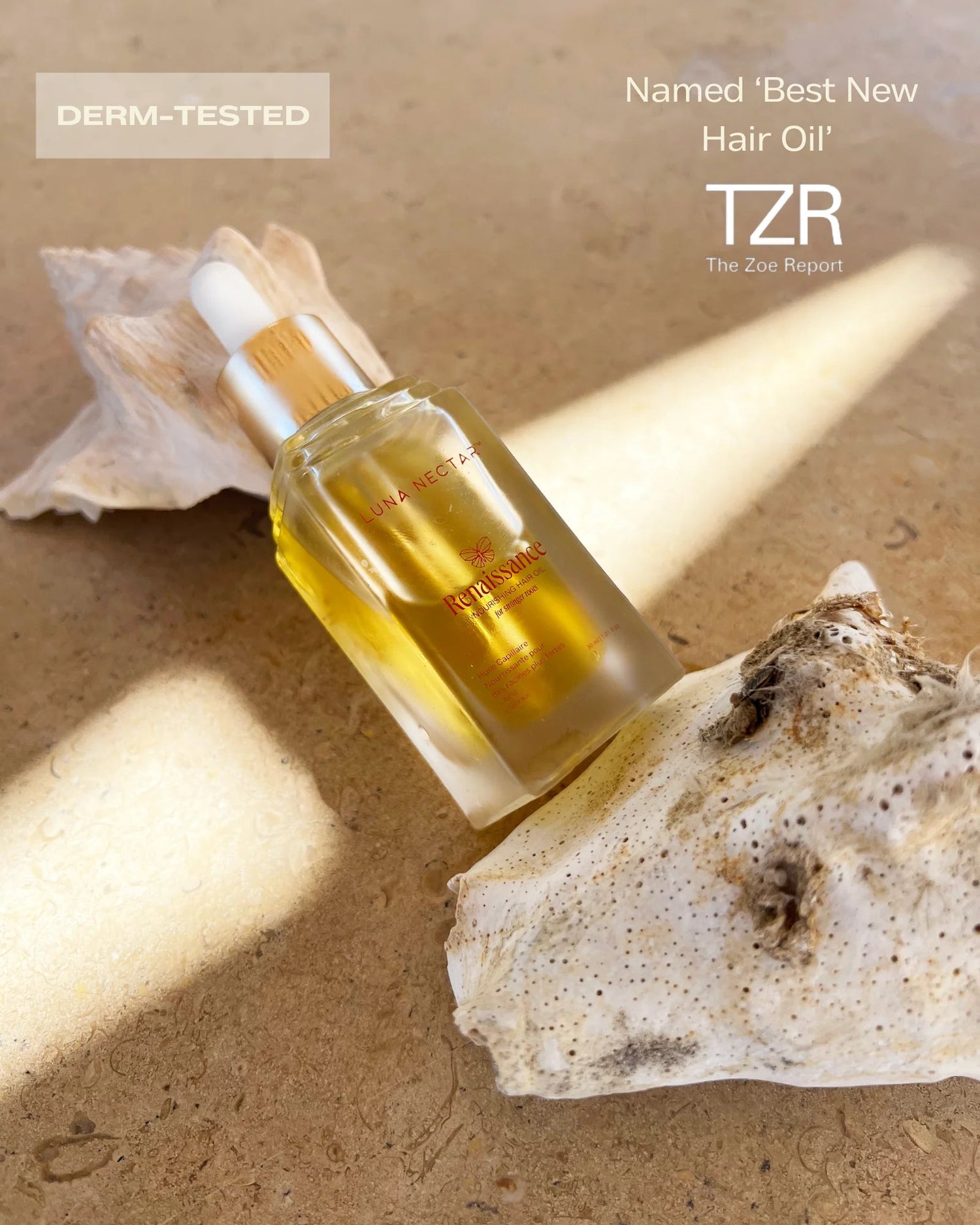 Luna Nectar Renaissance Nourishing Pre - Wash Hair Oil - The Look and Co