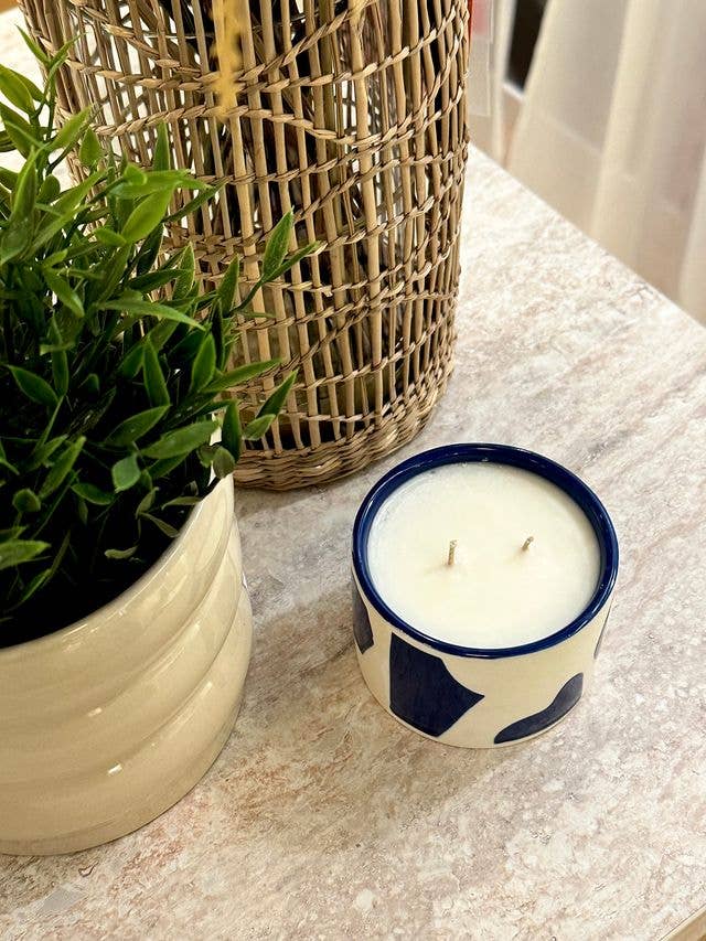 MÆGEN - Pablo Pots Candle - Crisp Green Apple - The Look and Co