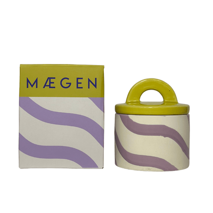 MÆGEN - Pablo Pots Candle - Water Lotus &amp; Rose - The Look and Co