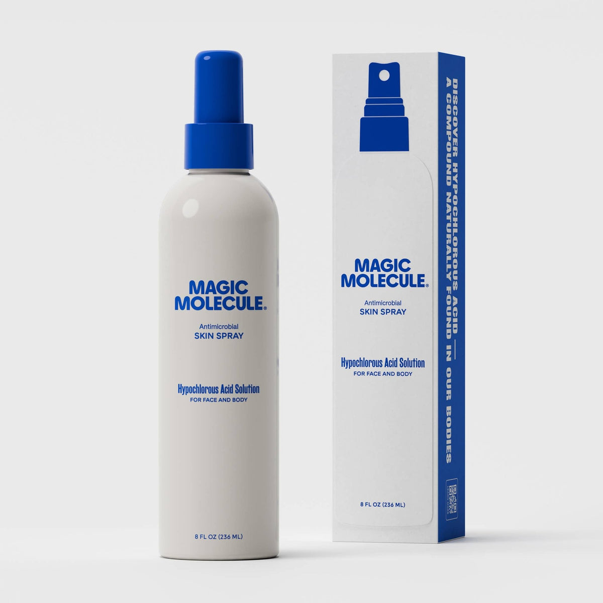 Magic Molecule - Magic Molecule Hypochlorous Acid Spray: 12ct Standard 8oz - The Look and Co
