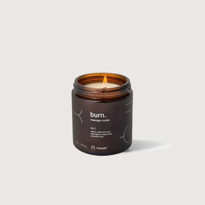 Maude Burn No. 1 Massage Candle - The Look and Co