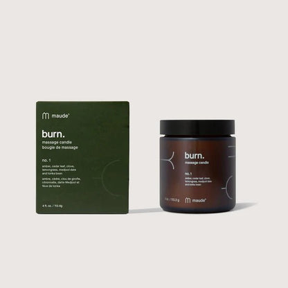Maude Burn No. 1 Massage Candle - The Look and Co