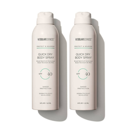 MDSolarSciences - Quick Dry Body Spray SPF 40 Duo - The Look and Co