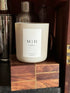 MH Candles | (seasonal) Palo Santo + Sage Candle - The Look and Co