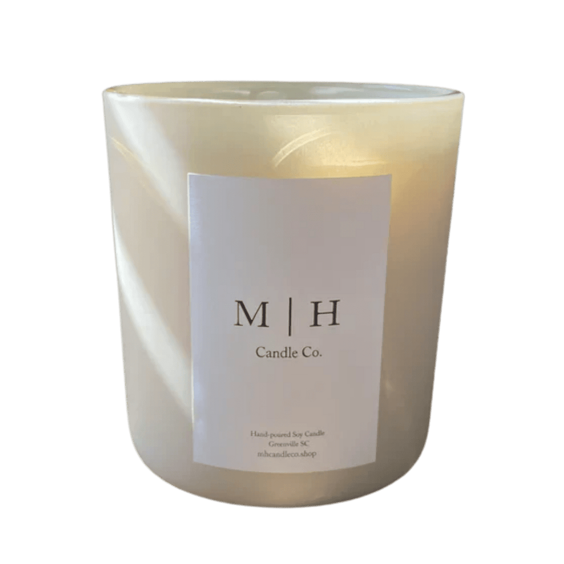 MH Candles | (seasonal) Palo Santo + Sage Candle - The Look and Co