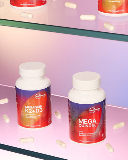 Microbiome Labs MegaQuin K2+D3 - The Look and Co