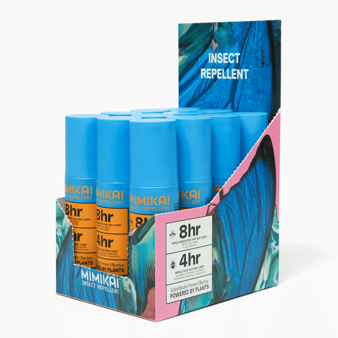 Mimikai Bug Spray - DEET - Free Naturally Derived Mosquito &amp; Tick Bug Spray 3.4oz - The Look and Co