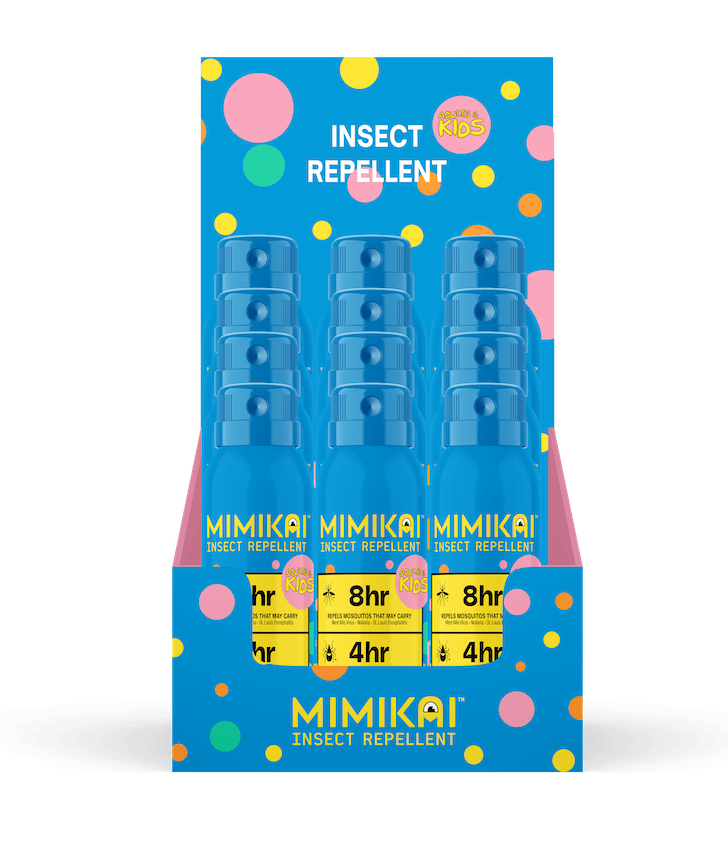 Mimikai Bug Spray - Kids DEET - Free Naturally Derived Mosquito &amp; Tick Bug Spray Mist 5.5oz - The Look and Co