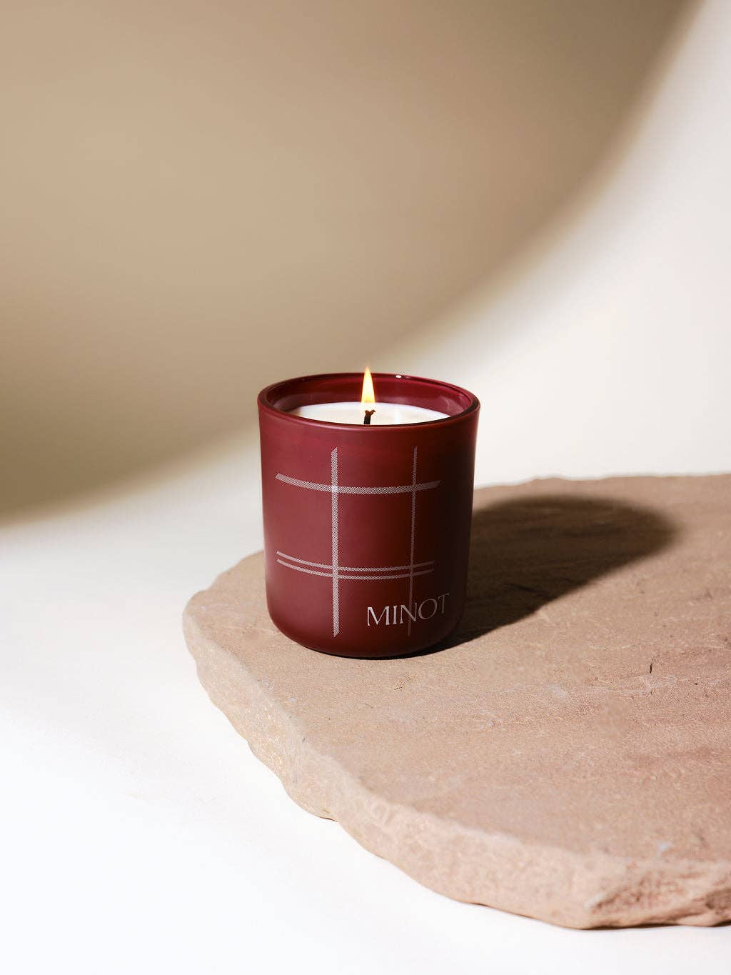 Minot - Glow - Luxury Non - toxic Soy Winter Candle, 12 oz. - The Look and Co