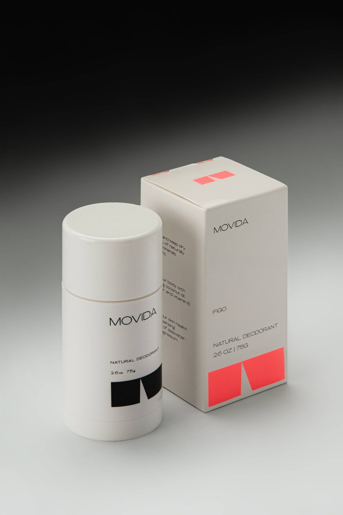 Movida - Plant - Based Natural Deodorant - Figo - Fig &amp; Stone Fruit - The Look and Co
