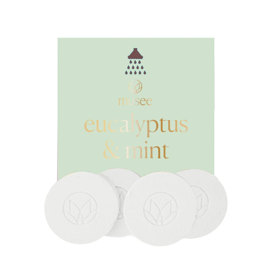 Musee - Eucalyptus &amp; Mint Shower Steamers - The Look and Co