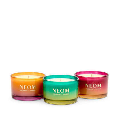 Neom Wellbeing - Winter Wellbeing Candle Trio - The Look and Co