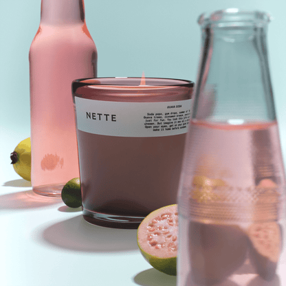 Nette - Guava Soda Scented Candle - The Look and Co