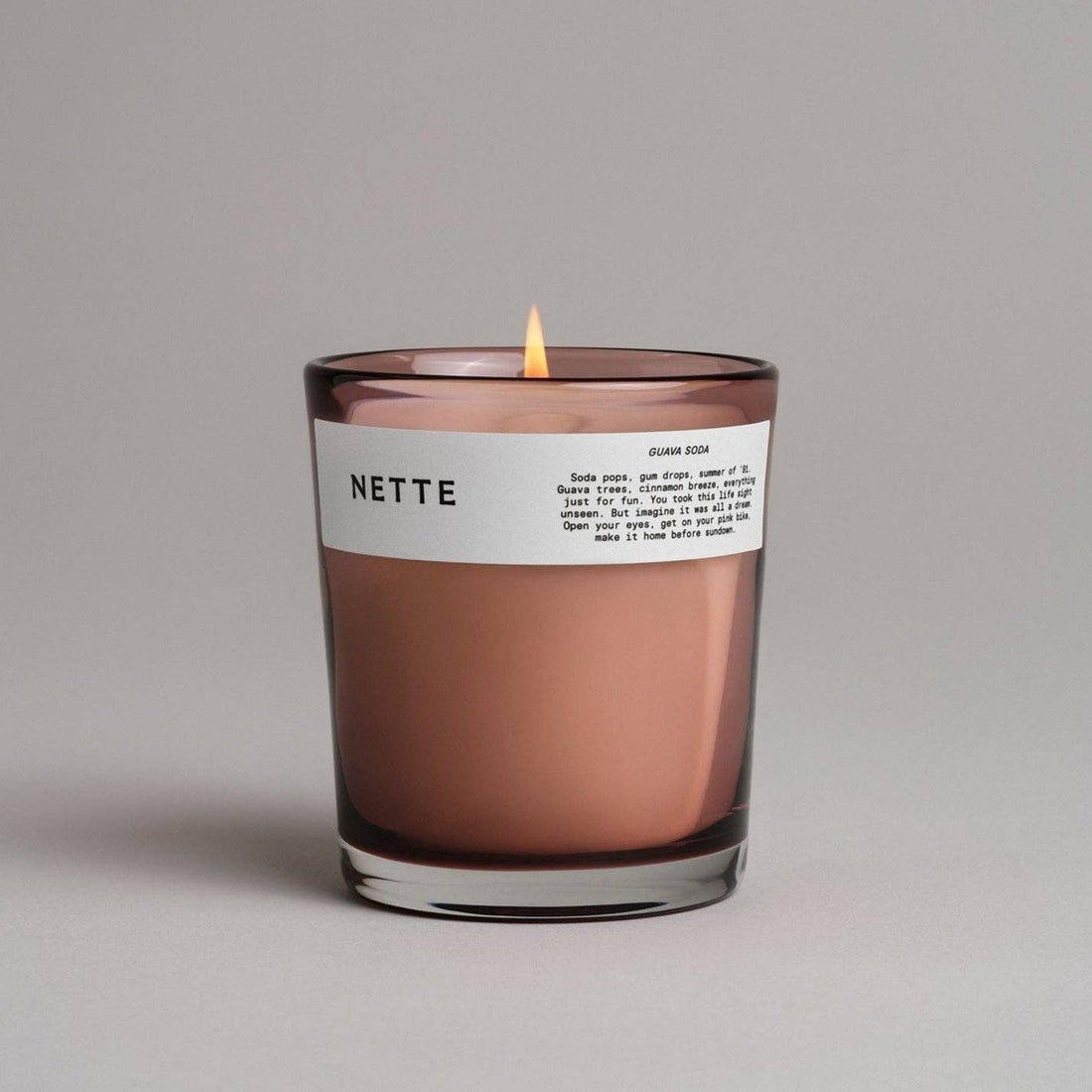 Nette - Guava Soda Scented Candle - The Look and Co