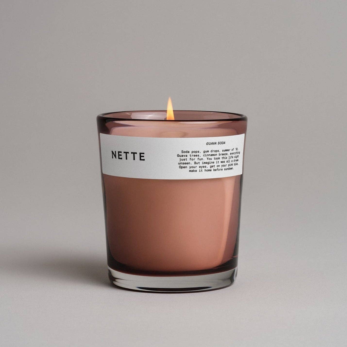 Nette - Guava Soda Scented Candle - The Look and Co