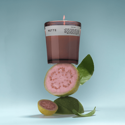 Nette - Guava Soda Scented Candle - The Look and Co