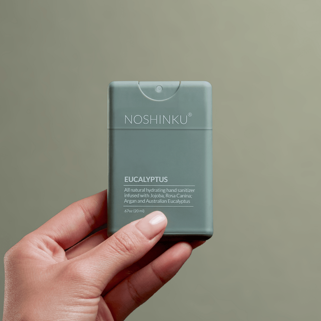 Noshinku - Refillable Hydrating Pocket Sanitizer | Discovery 3 - pack - The Look and Co