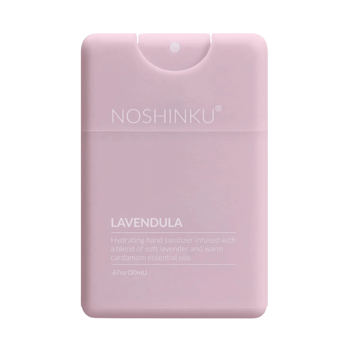 Noshinku - Refillable Lavendula Hydrating Pocket Hand Sanitizer - The Look and Co