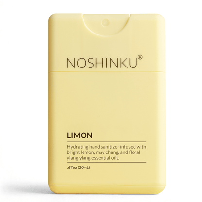 Noshinku - Refillable Lemon Ylang - Ylang Moisturizing Pocket Sanitizer - The Look and Co