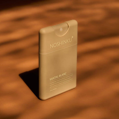 Noshinku - Refillable Santal Blanc Hydrating Pocket Hand Sanitizer - The Look and Co