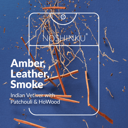 Noshinku - Refillable Vetiver Patchouli Hydrating Pocket Hand Sanitizer - The Look and Co