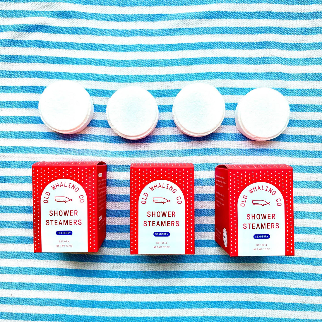 Old Whaling Company - Seaberry Shower Steamers - The Look and Co