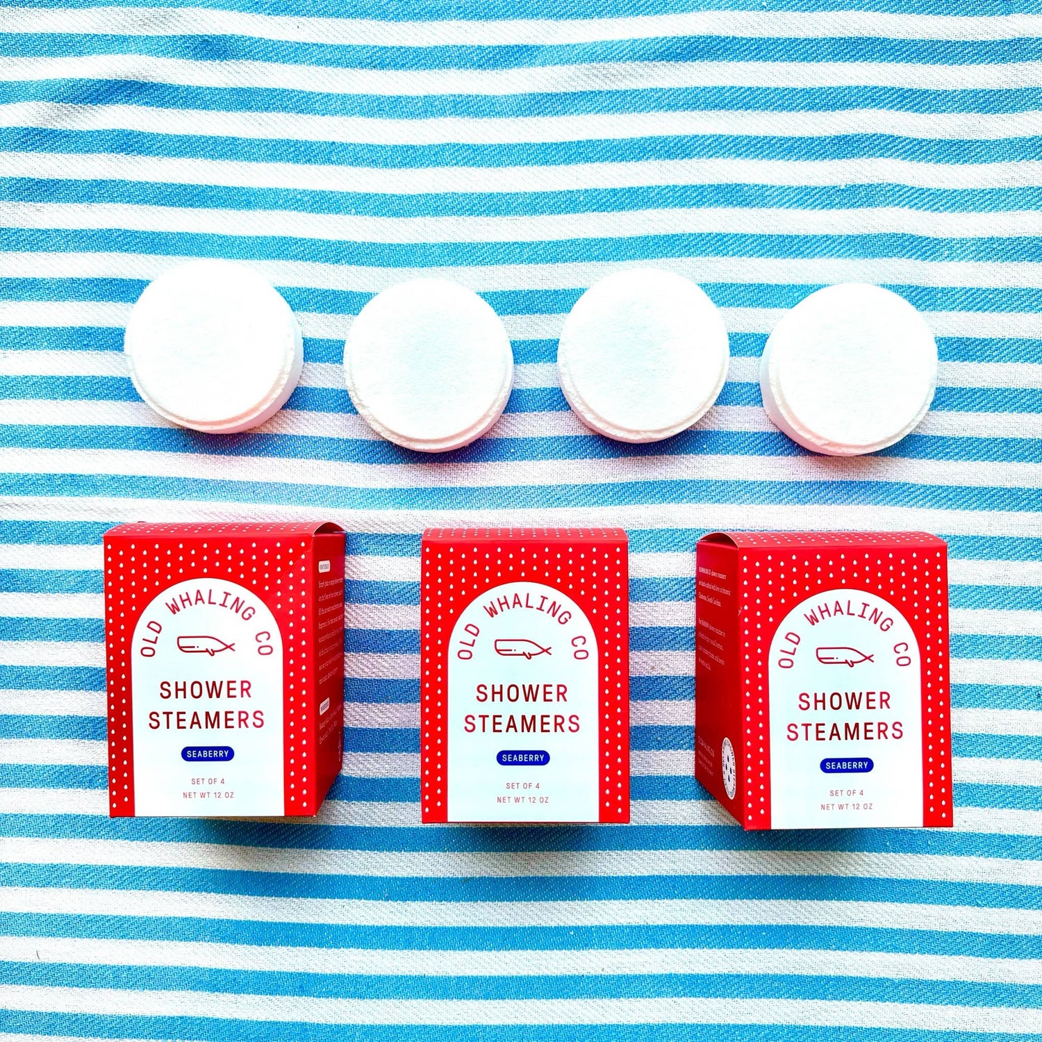 Old Whaling Company - Seaberry Shower Steamers - The Look and Co