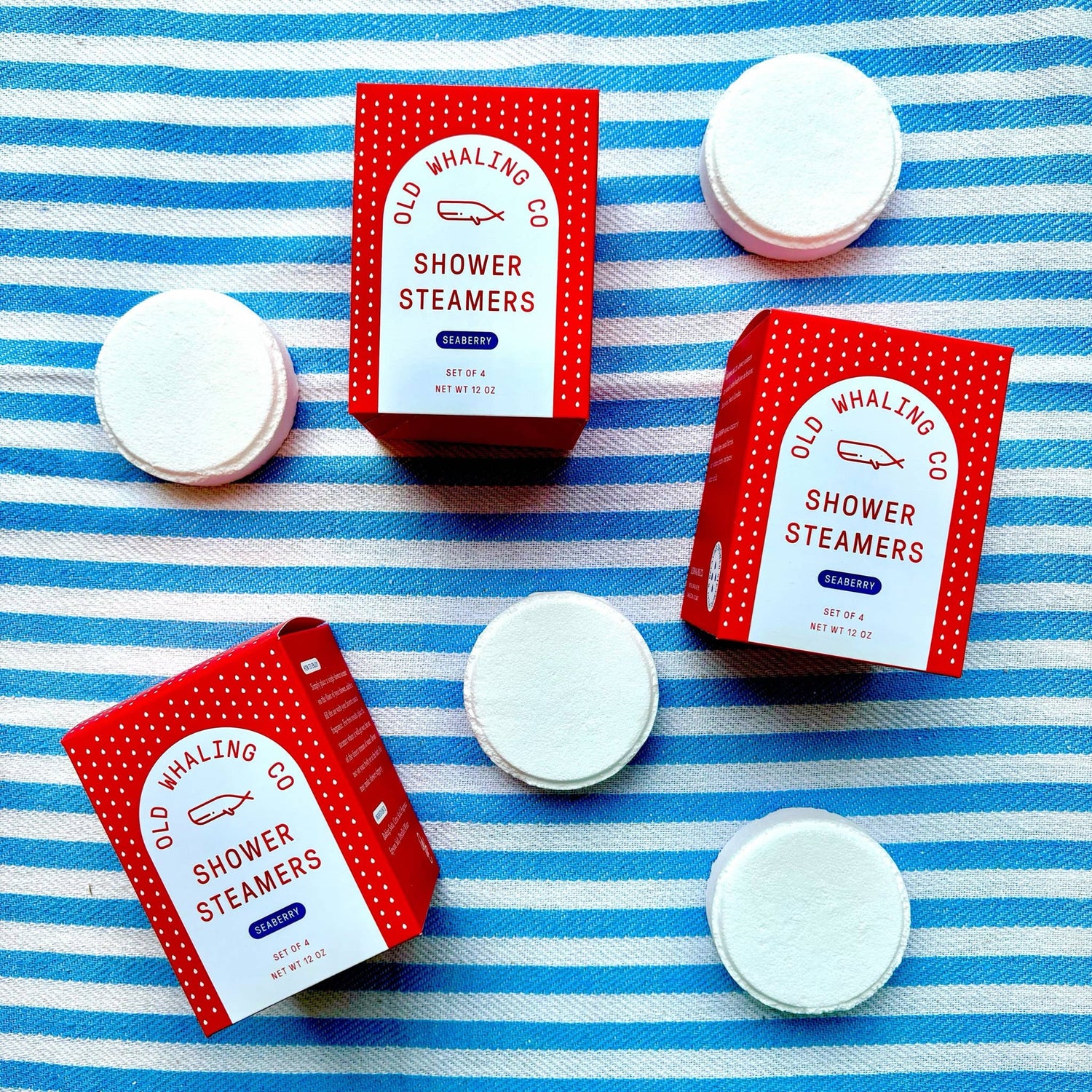 Old Whaling Company - Seaberry Shower Steamers - The Look and Co