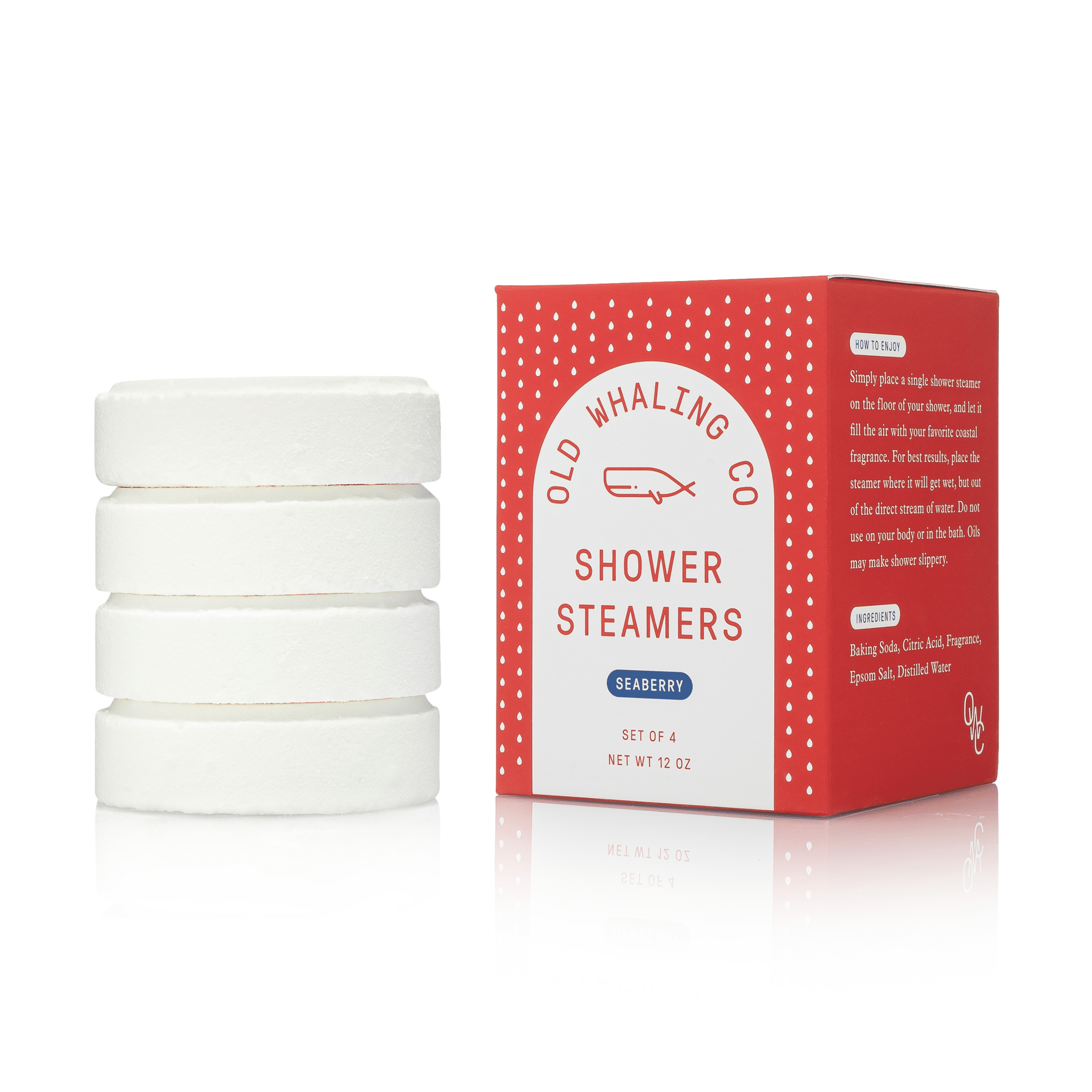 Old Whaling Company - Seaberry Shower Steamers - The Look and Co