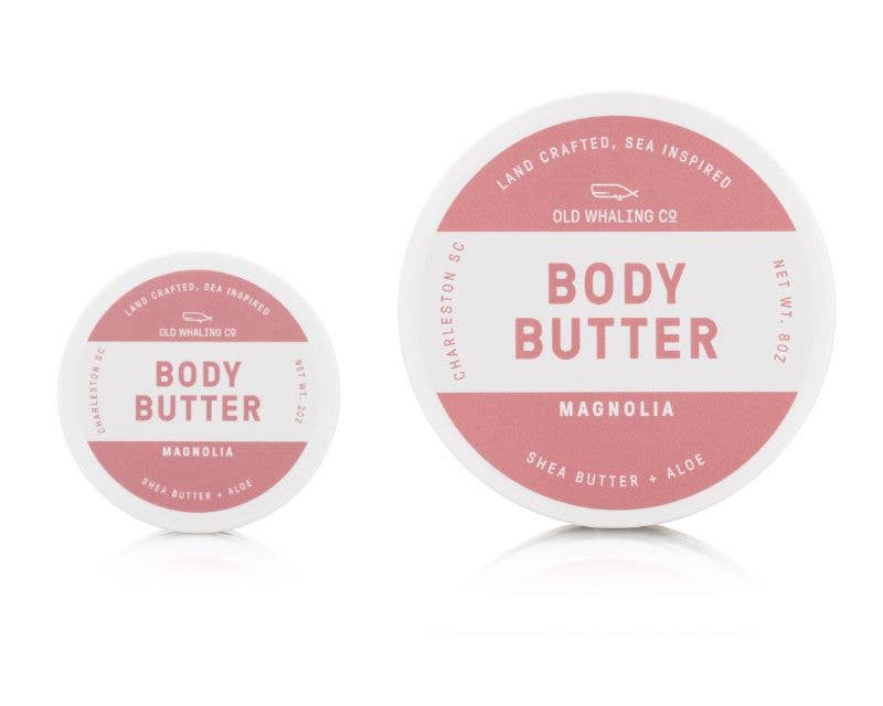 Old Whaling Company - Travel Size Magnolia Body Butter (2oz) - The Look and Co