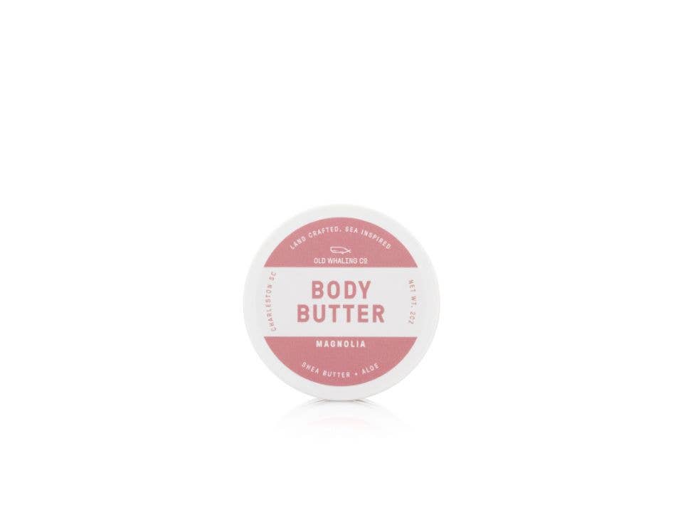 Old Whaling Company - Travel Size Magnolia Body Butter (2oz) - The Look and Co