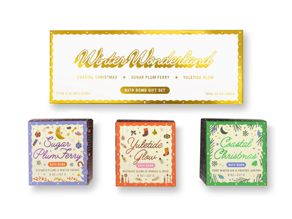 Old Whaling Company - Winter Wonderland Holiday Bath Bomb Gift Set - The Look and Co