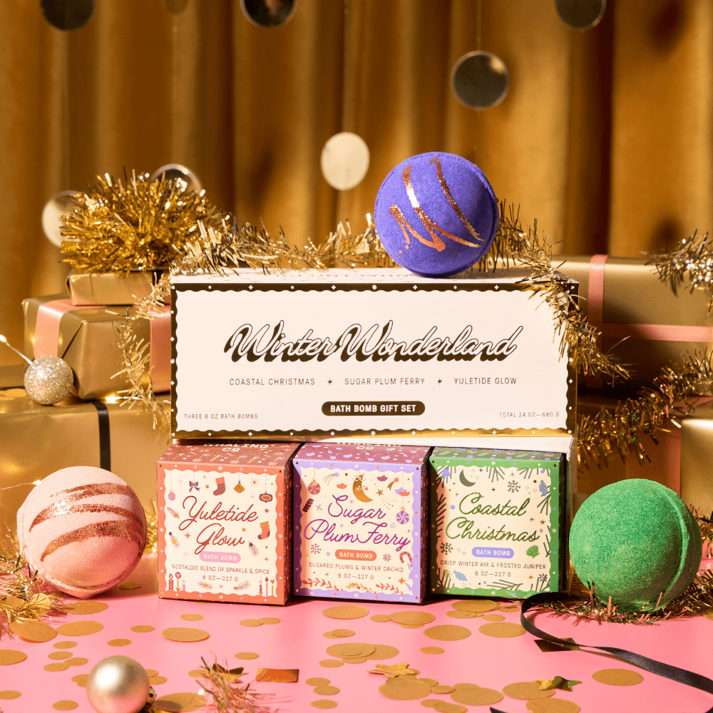 Old Whaling Company - Winter Wonderland Holiday Bath Bomb Gift Set - The Look and Co
