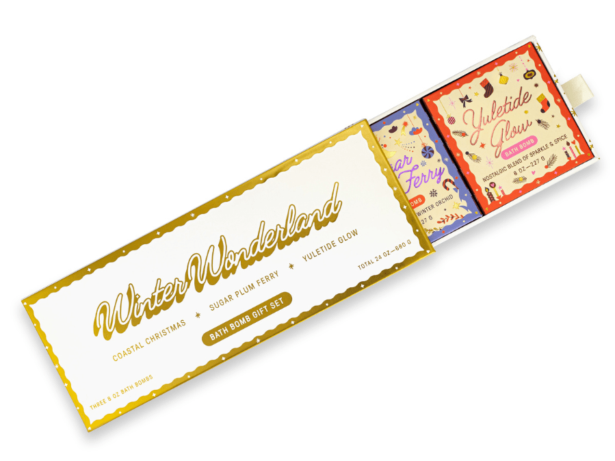 Old Whaling Company - Winter Wonderland Holiday Bath Bomb Gift Set - The Look and Co