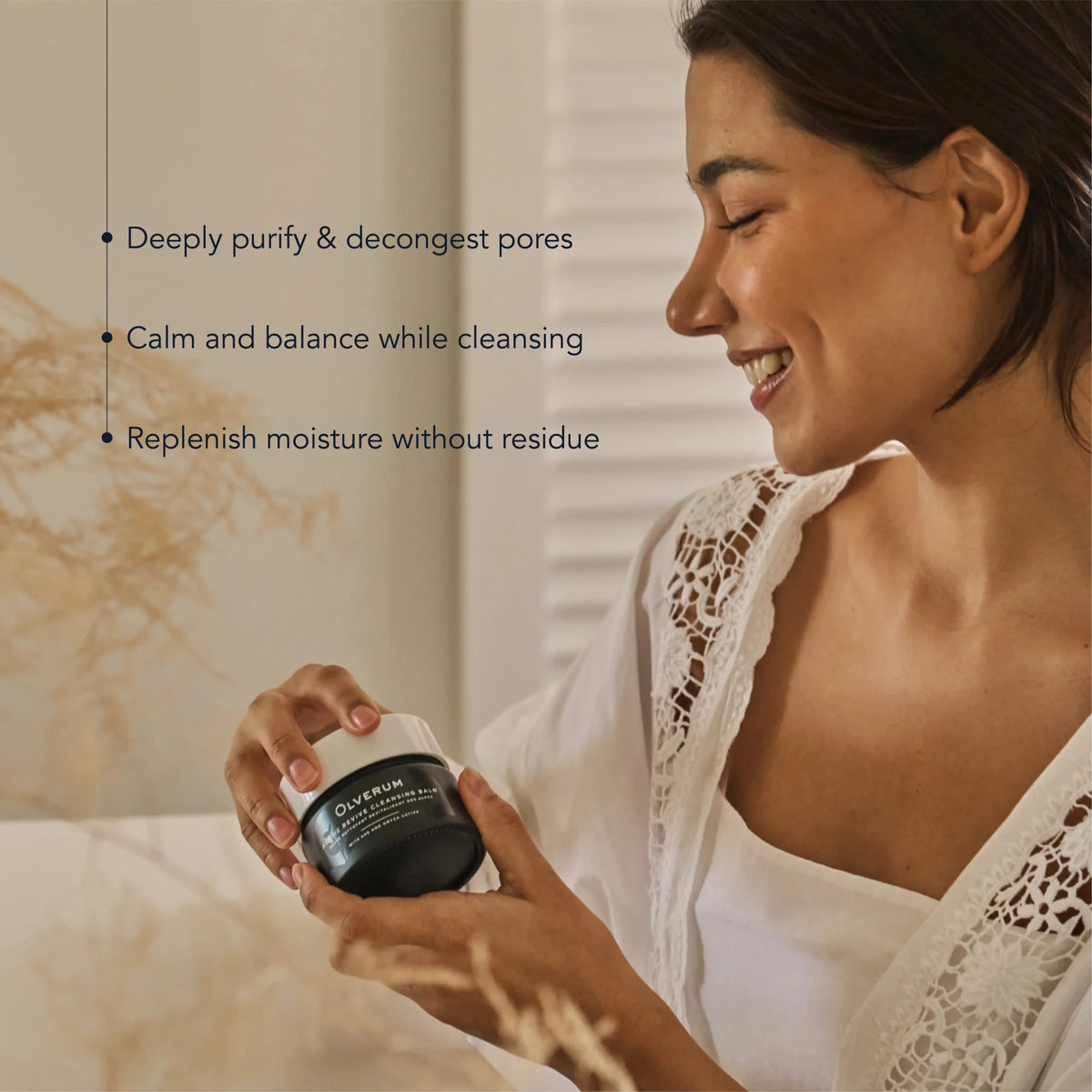 Olverum Alpine Revive Cleansing Balm - The Look and Co