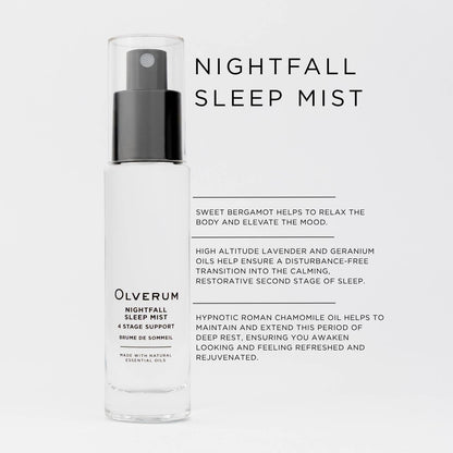 Olverum - Nightfall Sleep Mist 1.0 fl.oz - The Look and Co