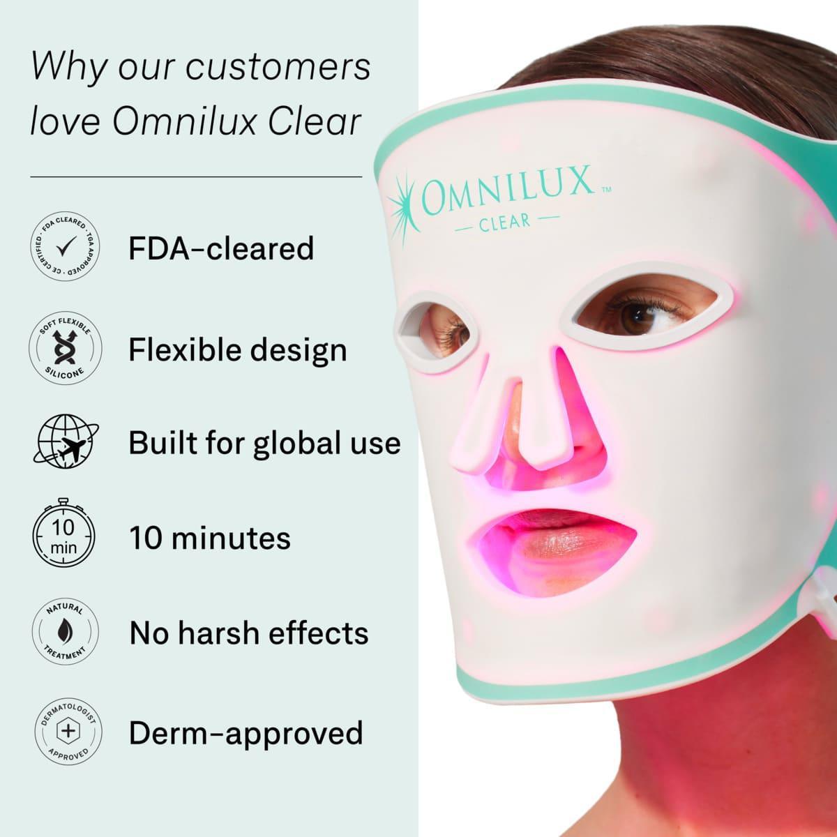 Omnilux LED Face Mask - The Look and Co