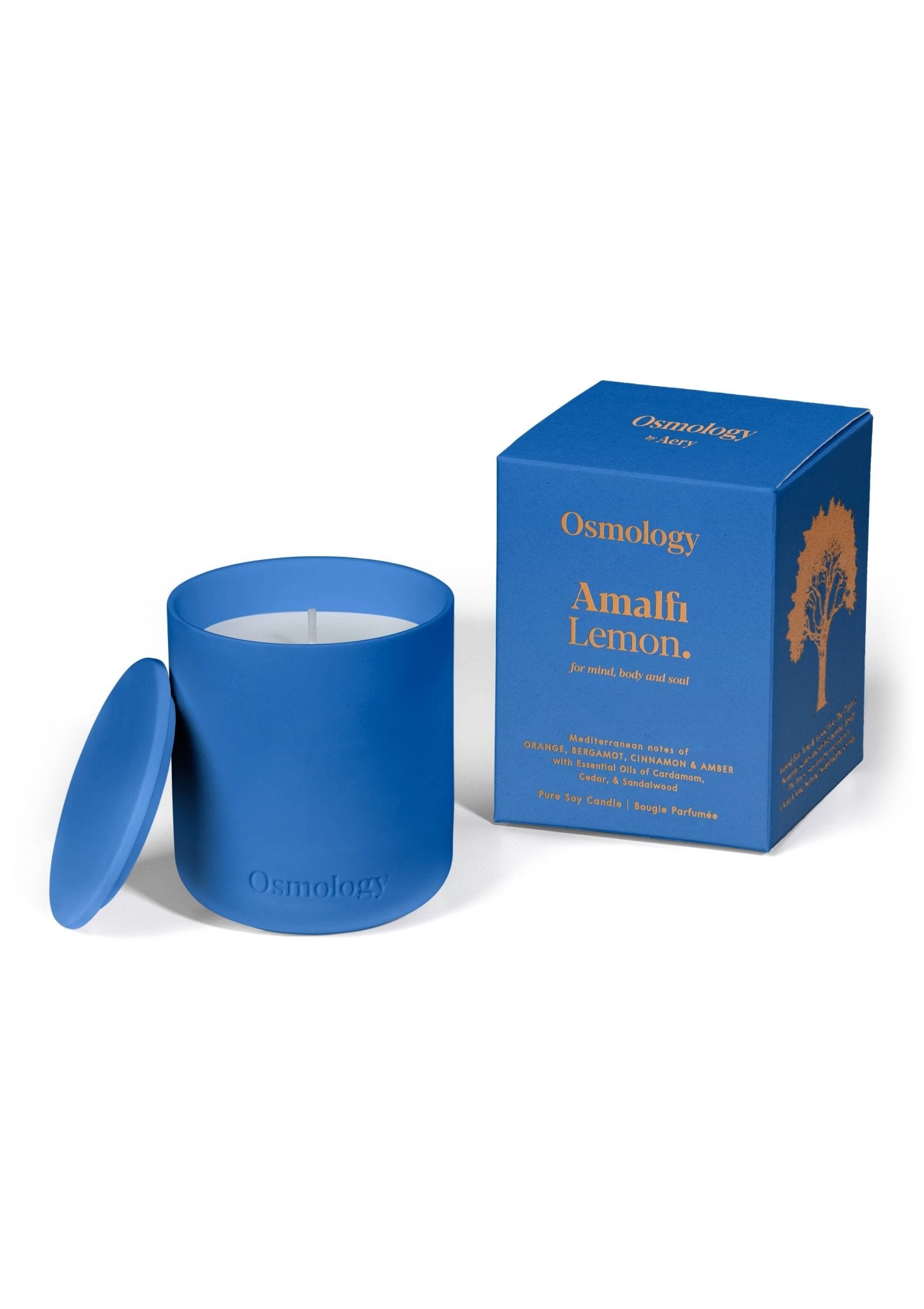 Osmology - Amalfi Lemon Candle 9.8 oz - The Look and Co