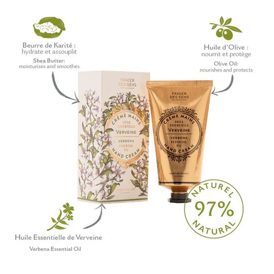 Panier Des Sens Verbena Relaxing Hand Cream - The Look and Co