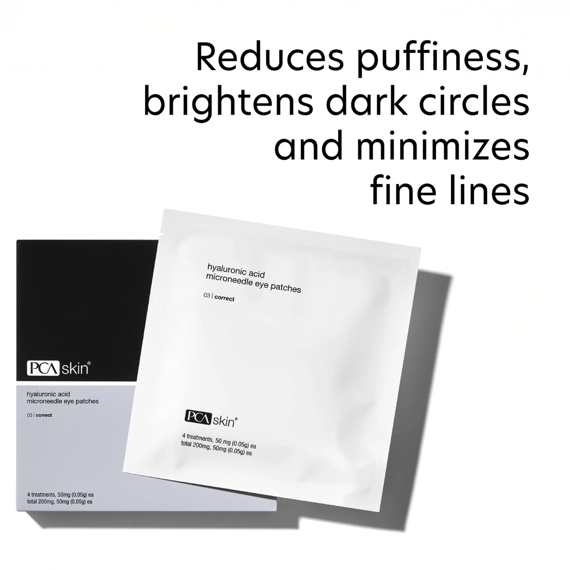 PCA Skin Hyaluronic Acid Microneedle Eye Patches - The Look and Co