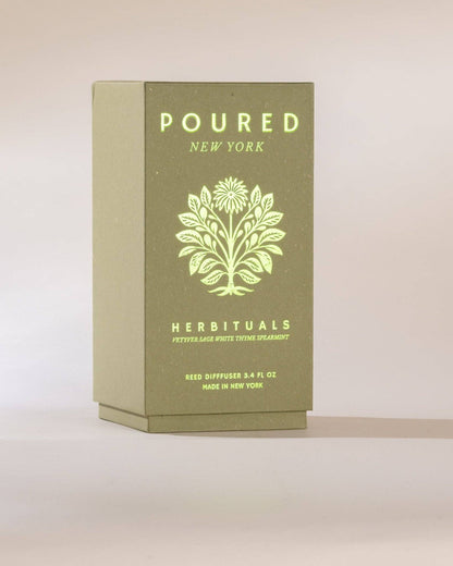 Poured New York - HERBITUALS Candle - The Look and Co