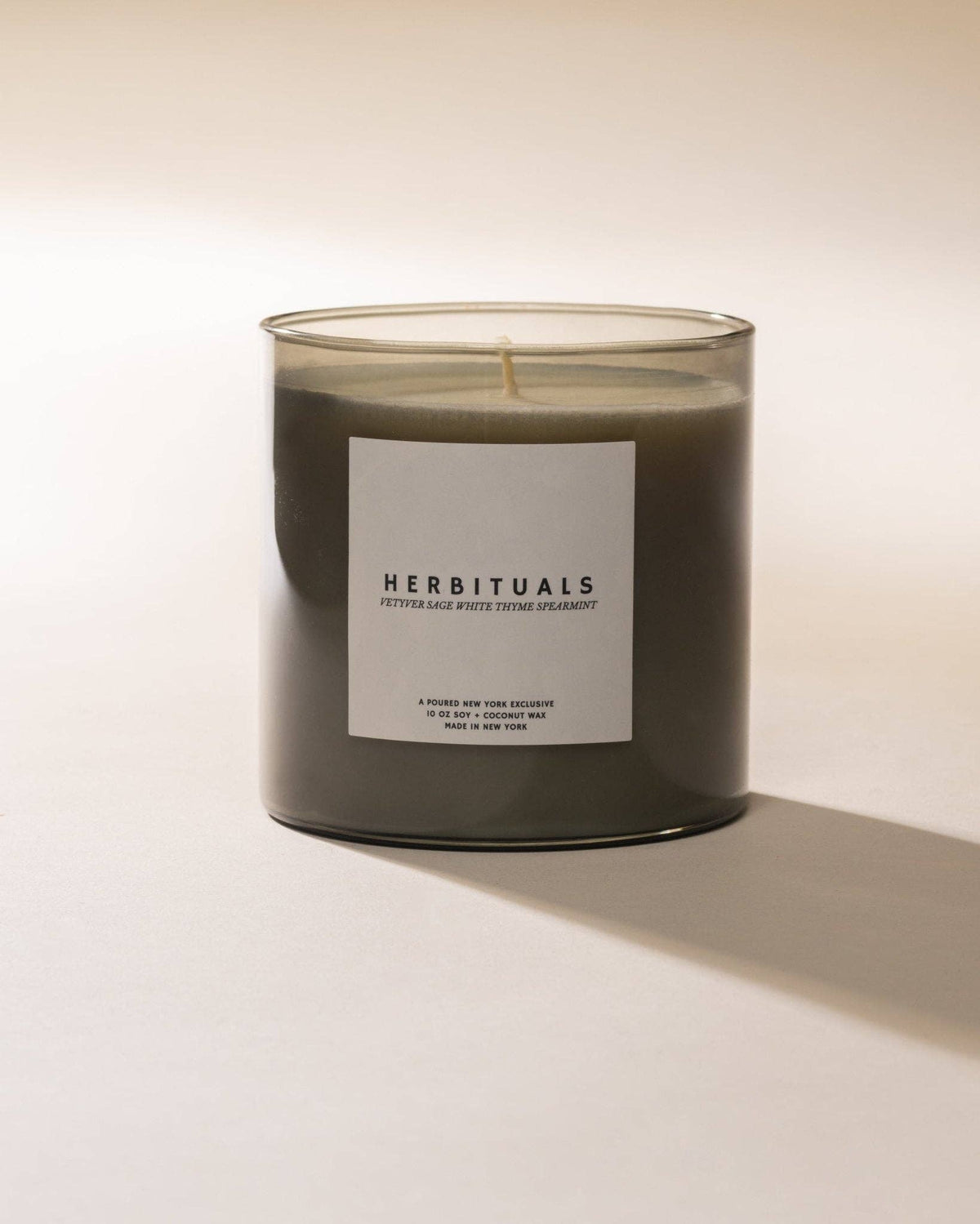 Poured New York - HERBITUALS Candle - The Look and Co