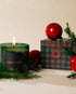 Poured New York - KLAUS HAUS Vintage Etched Glass Candle - The Look and Co